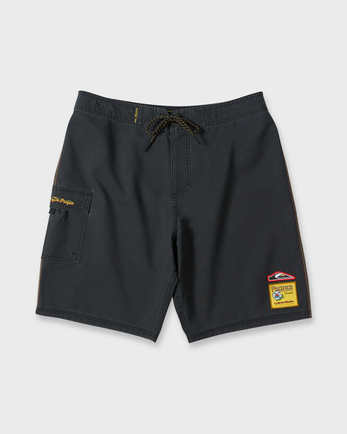 Pacifico-Ballena-20"-Boardshorts-Black-7