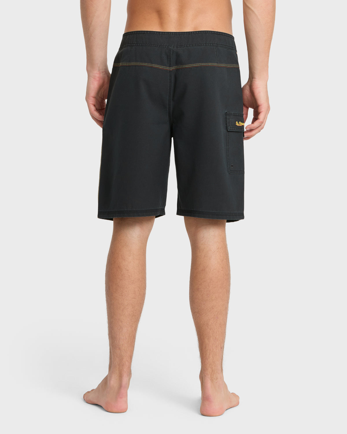 Pacifico-Ballena-20"-Boardshorts-Black-2