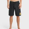 Pacifico Ballena 20" Boardshorts - Black