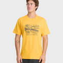 Pacifico Coastal Paradise Short Sleeve Knit T-Shirt - Sunshine
