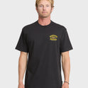 Pacifico Signage Short Sleeve Knit T-Shirt - Black