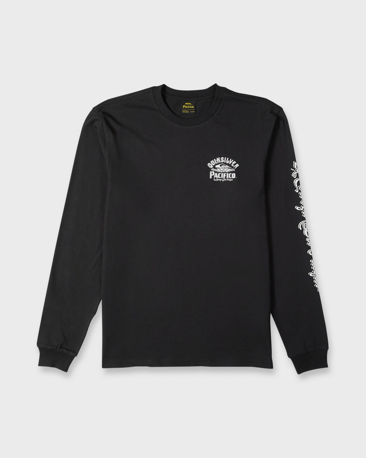 Pacifico-Signage-Long-Sleeve-Knit-T-Shirt-Black-7