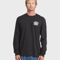 Pacifico Signage Long Sleeve Knit T-Shirt - Black