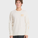 Pacifico Signage Long Sleeve Knit T-Shirt - Tofu