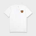 Hawaii Shield Short Sleeve Cotton T-Shirt - White