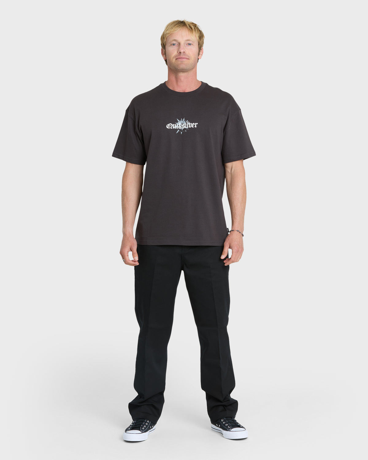 Wrecked Mercury Short Sleeve Knit T-Shirt - Phantom