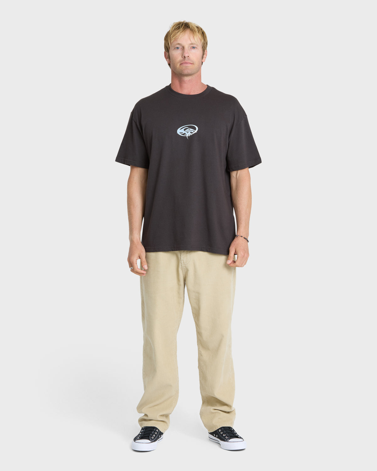 Chrome Thorn Mercury Short Sleeve Knit T-Shirt - Phantom