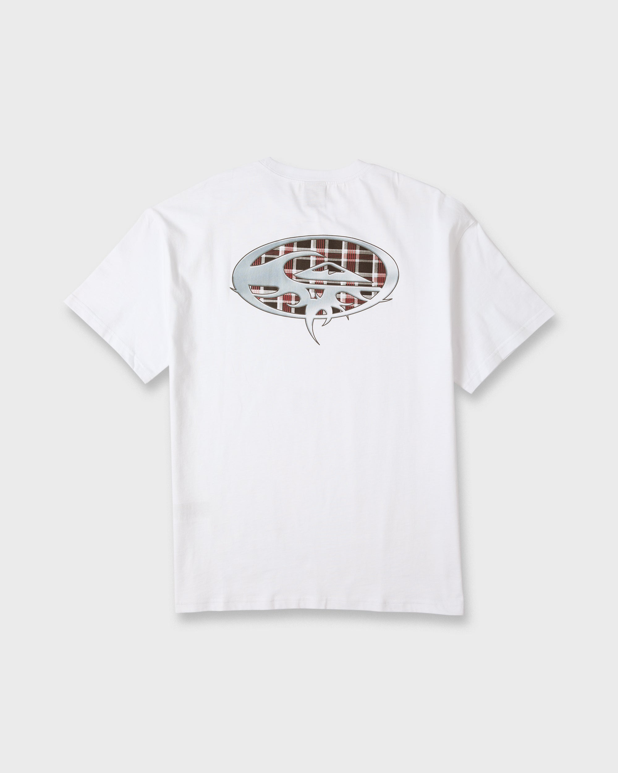 Chrome Thorn Mercury Short Sleeve Knit T-Shirt - White | Quiksilver