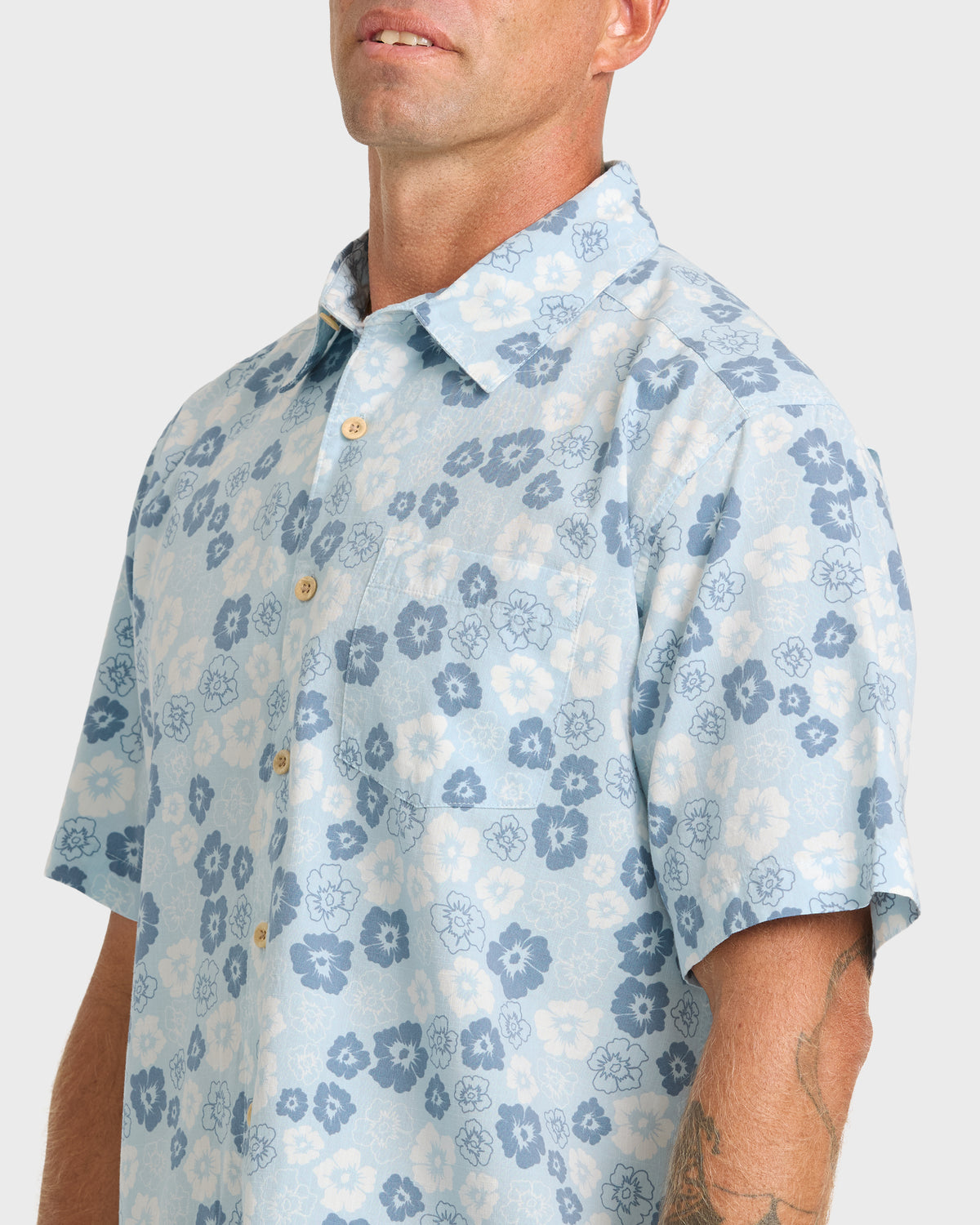 Waterman-Happy-Days-Short-Sleeve-Cotton-Viscose-Shirt-Baby-Blue-5