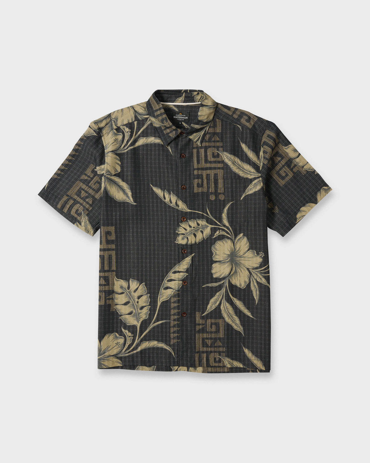 Waterman-Tropo-Short-Sleeve-Shirt-Black-6