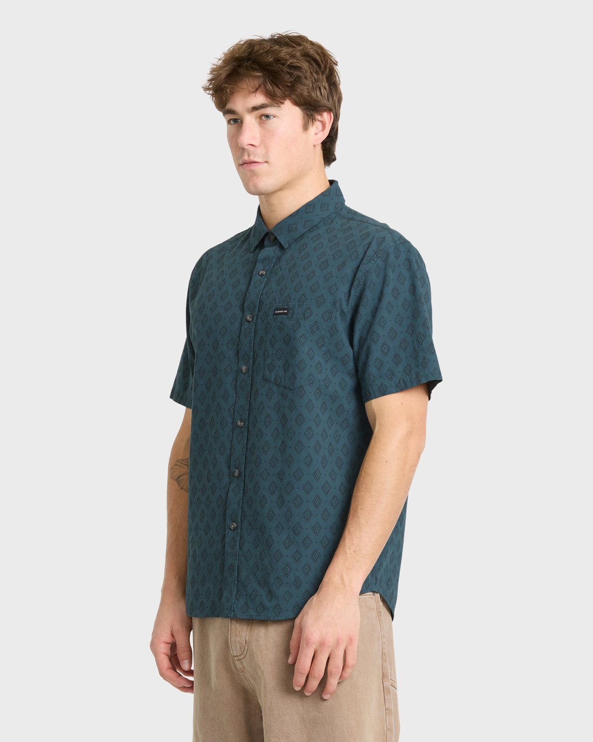 Diamond-Scope-Classic-Short-Sleeve-Shirt-Dark-Slate-4
