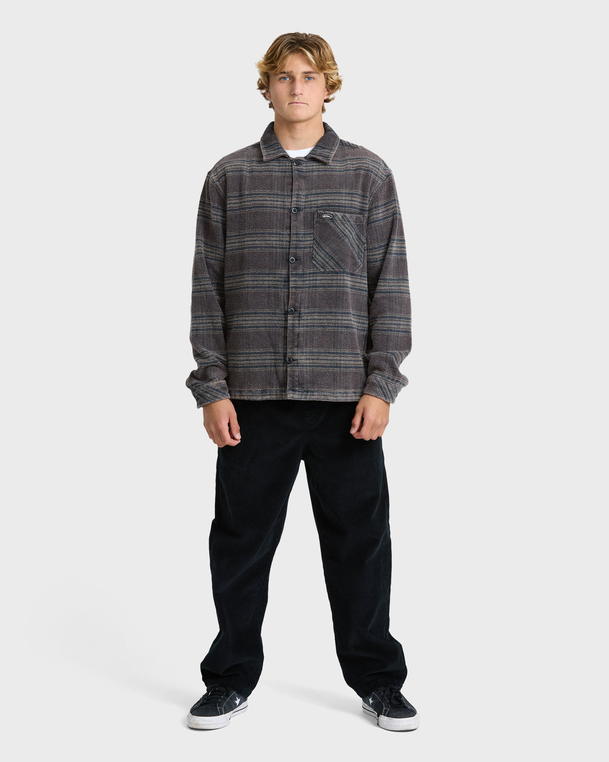 Backbay-Long-Sleeve-Flannel-Overshirt-Phantom-3