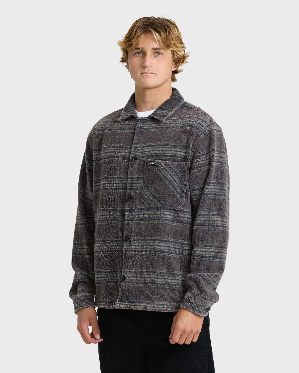 Backbay-Long-Sleeve-Flannel-Overshirt-Phantom-4