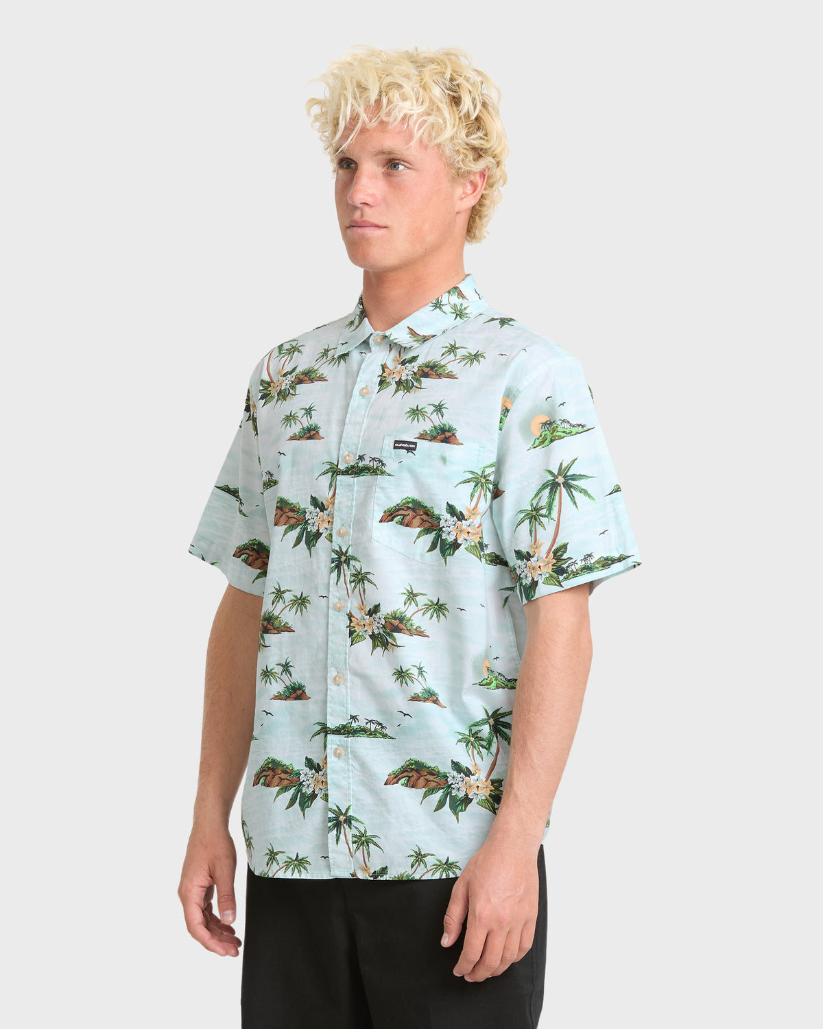 Island-Breeze-Classic-Short-Sleeve-Cotton-Poplin-Shirt-Ice-Flow-4