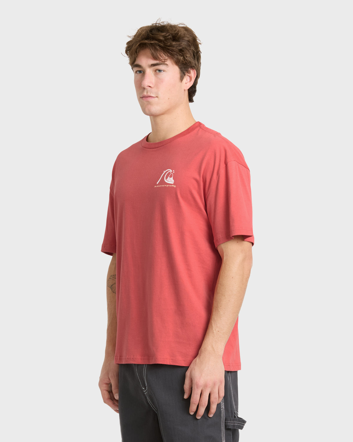 Nicest-Way-Short-Sleeve-Cotton-T-Shirt-Mineral-Red-4