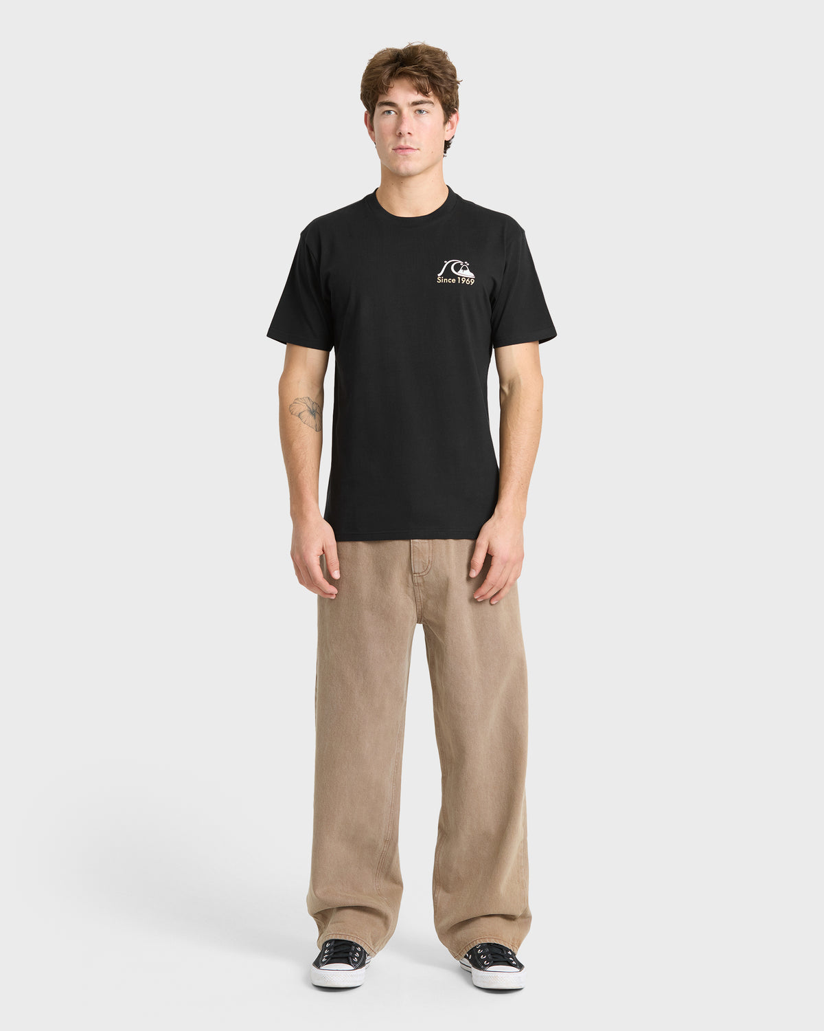 Etched-In-Stone-Short-Sleeve-Cotton-T-Shirt-Black-3