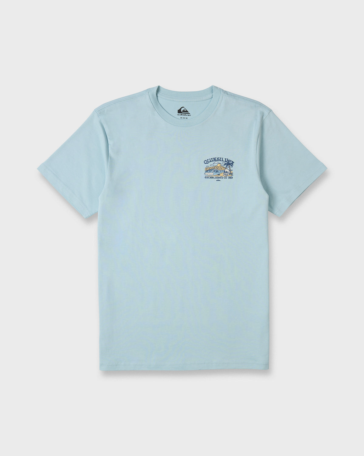 Land-Of-Skulls-Short-Sleeve-Cotton-T-Shirt-Sterling-Blue-6