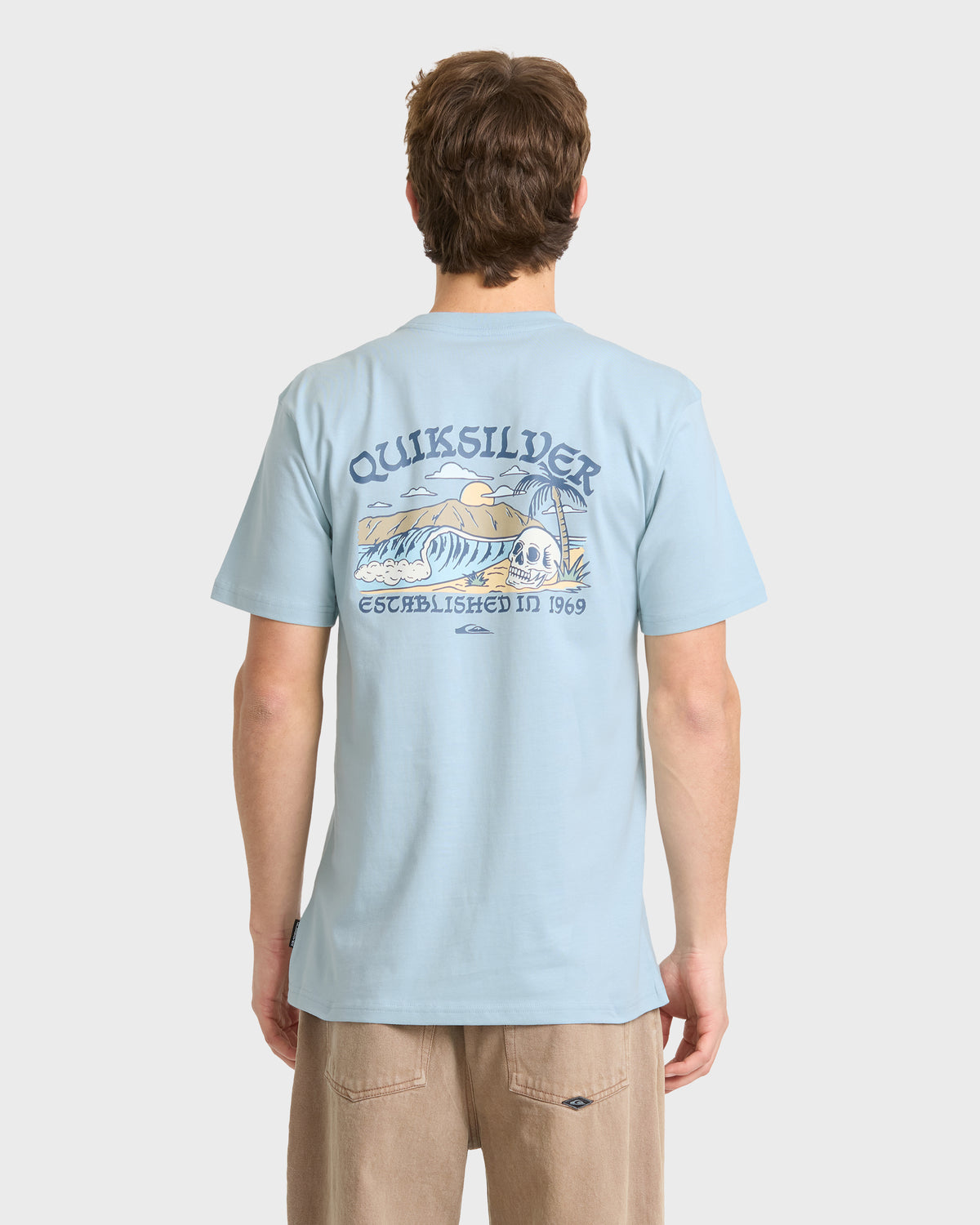 Land-Of-Skulls-Short-Sleeve-Cotton-T-Shirt-Sterling-Blue-2