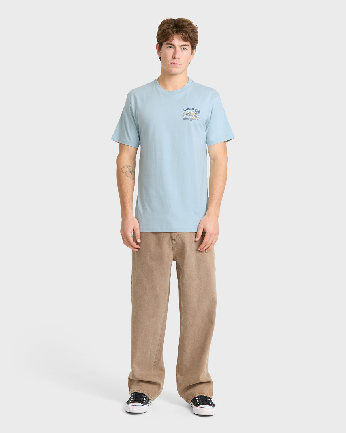Land-Of-Skulls-Short-Sleeve-Cotton-T-Shirt-Sterling-Blue-3
