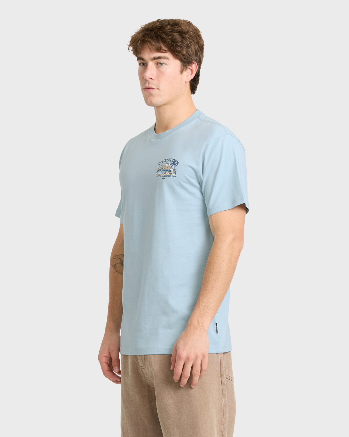 Land-Of-Skulls-Short-Sleeve-Cotton-T-Shirt-Sterling-Blue-4