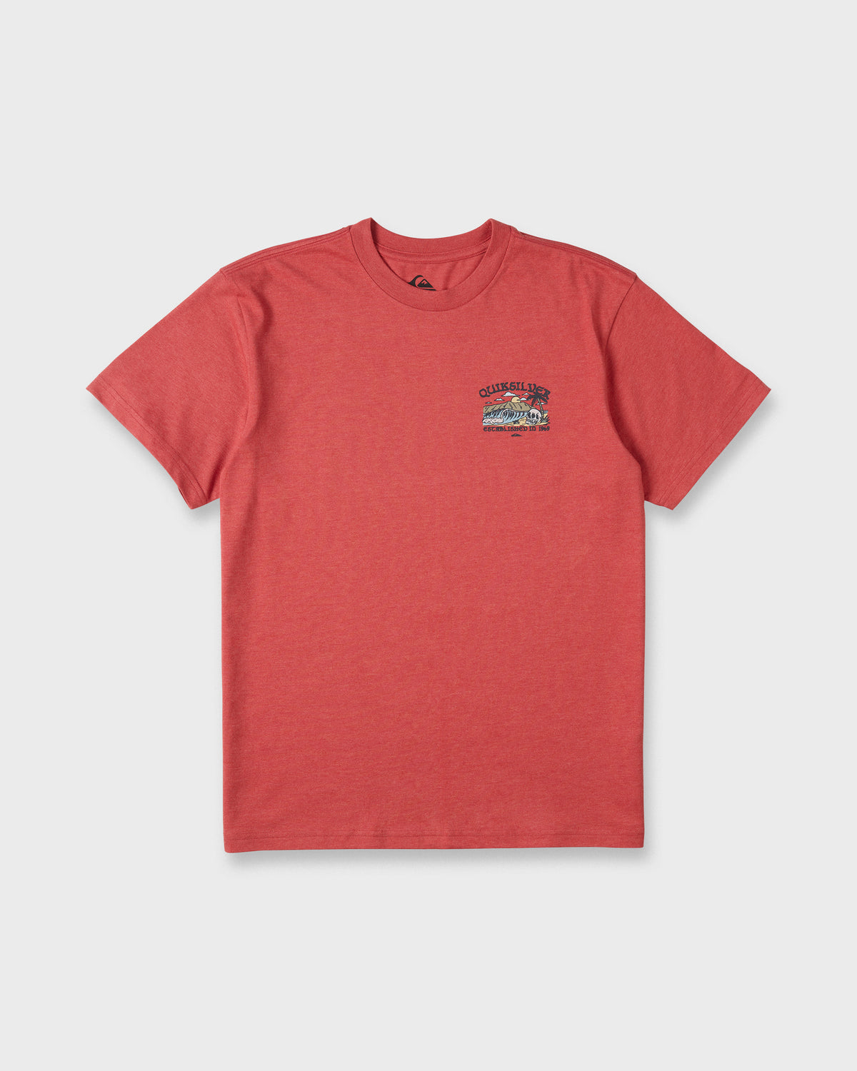 Land-Of-Skulls-Short-Sleeve-Cotton-T-Shirt-Mineral-Red-Heather-6