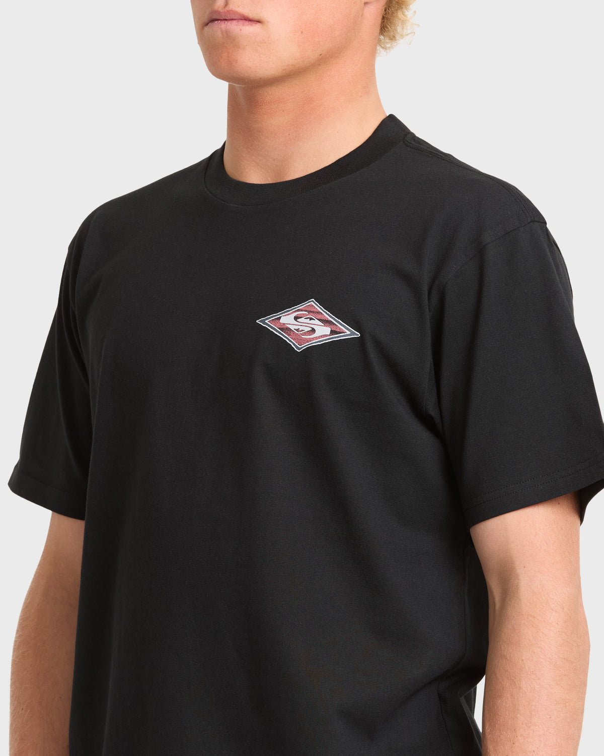 Fun-Zone-Classic-Short-Sleeve-Cotton-T-Shirt-Black-5
