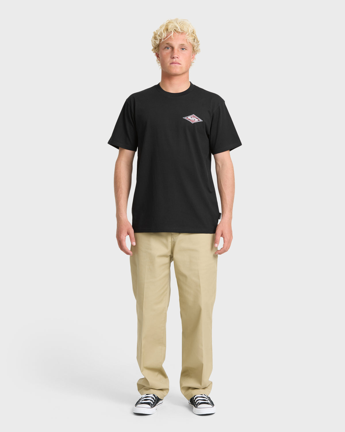 Fun-Zone-Classic-Short-Sleeve-Cotton-T-Shirt-Black-3