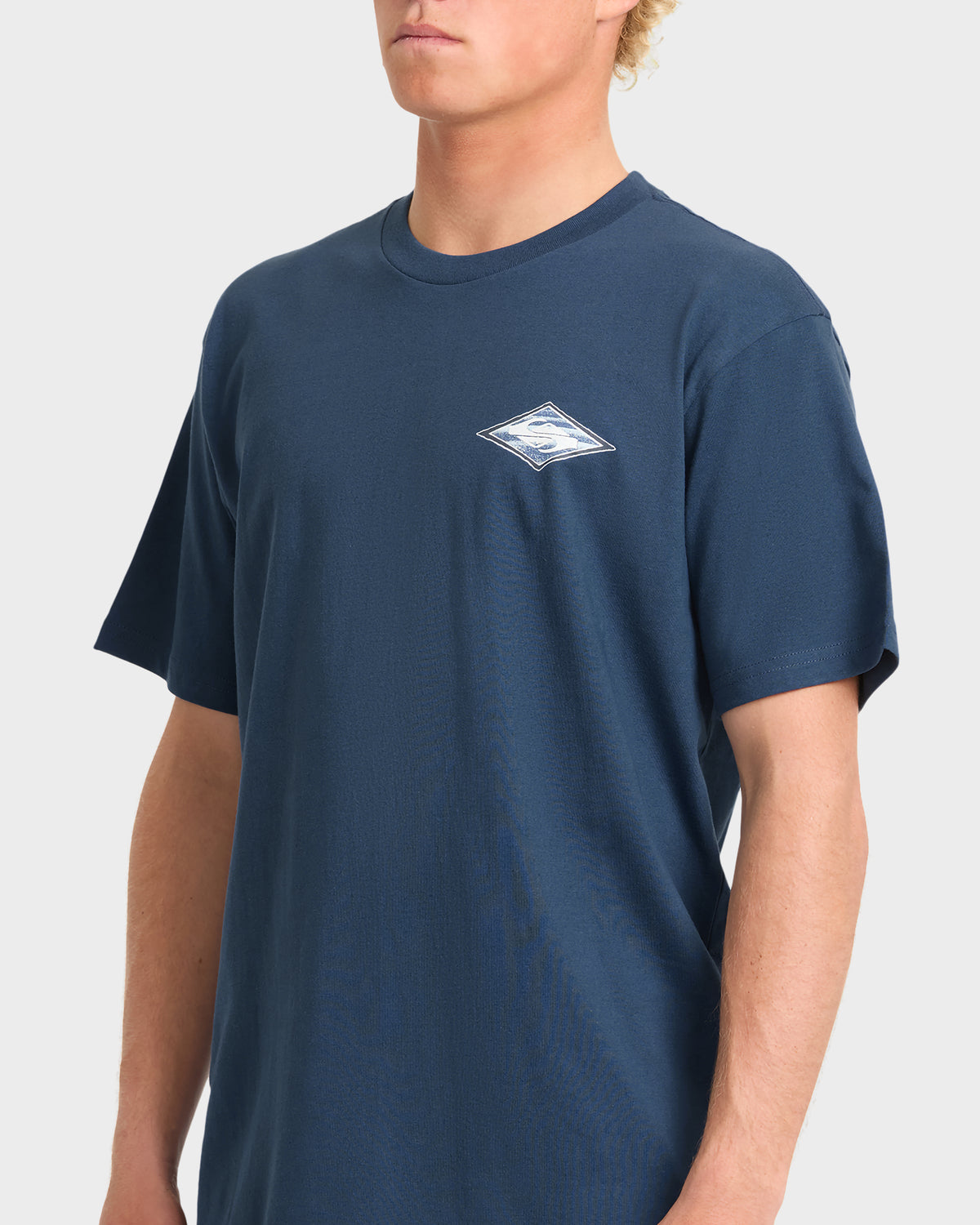 Fun-Zone-Classic-Short-Sleeve-Cotton-T-Shirt-Dark-Denim-5