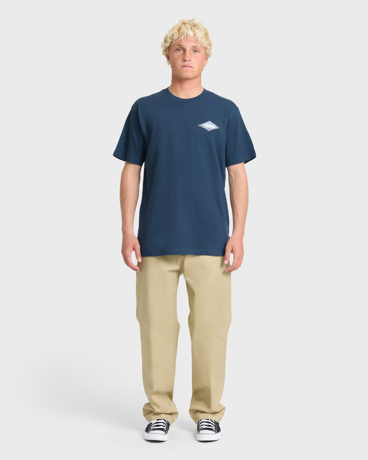 Fun-Zone-Classic-Short-Sleeve-Cotton-T-Shirt-Dark-Denim-3