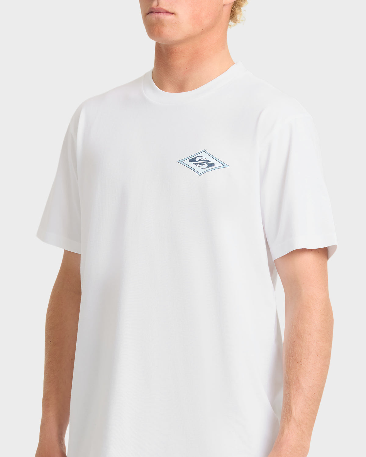 Fun-Zone-Classic-Short-Sleeve-Cotton-T-Shirt-White-5