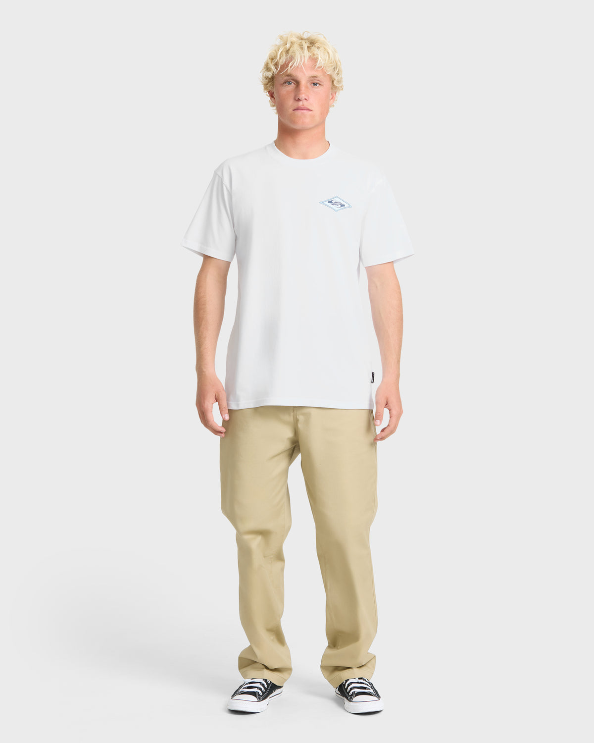Fun-Zone-Classic-Short-Sleeve-Cotton-T-Shirt-White-3