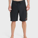 Young Guns Nomad Print 21" Boardshorts - Anthracite