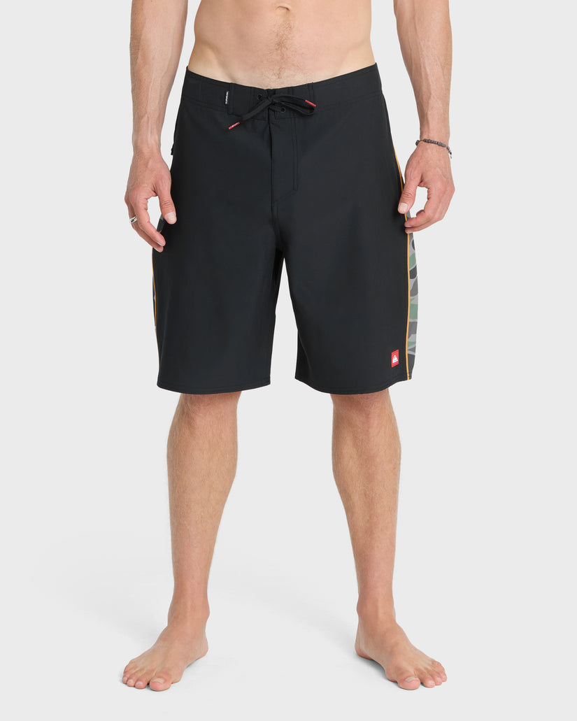 Young Guns Nomad Print 21" Boardshorts - Anthracite