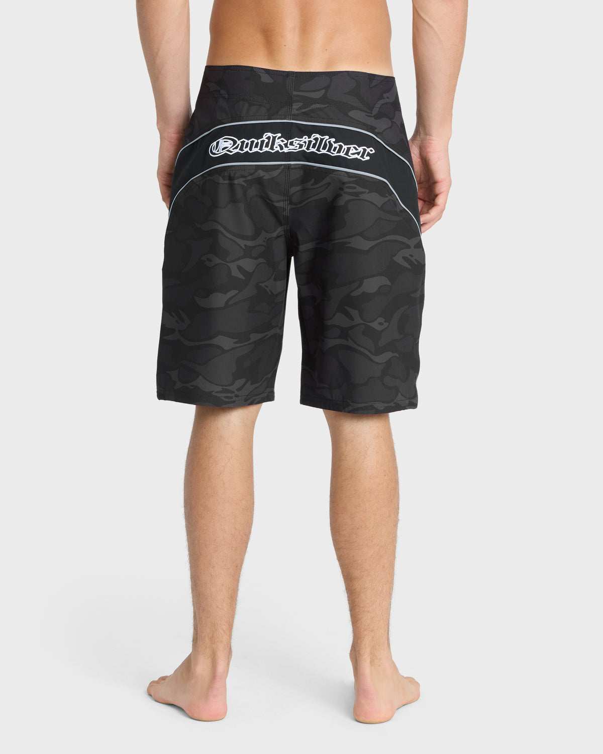 Mercury Gravity Print 21" Boardshorts - Anthracite