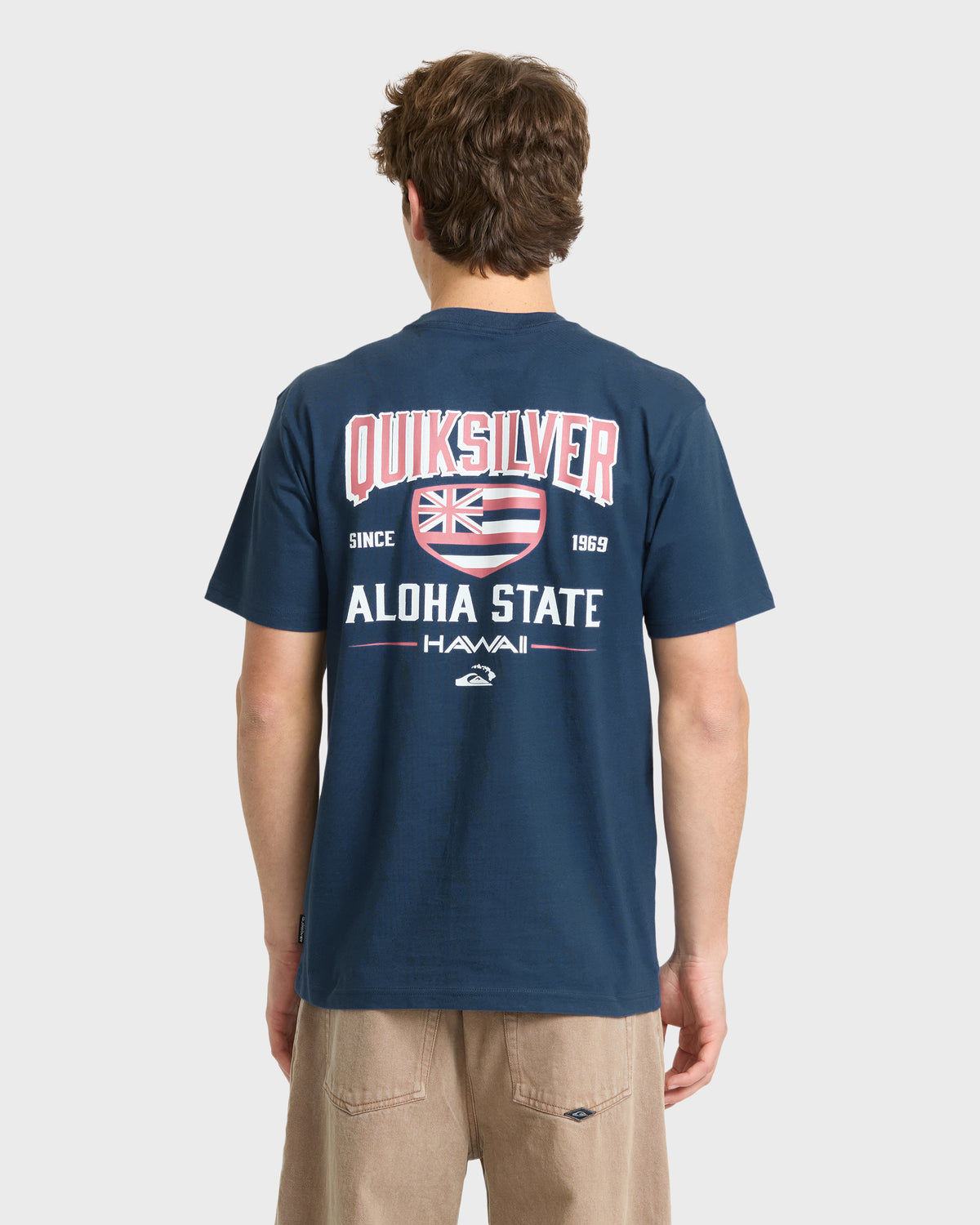 Hawaii-State-Classic-Short-Sleeve-Cotton-T-Shirt-Dark-Denim-2