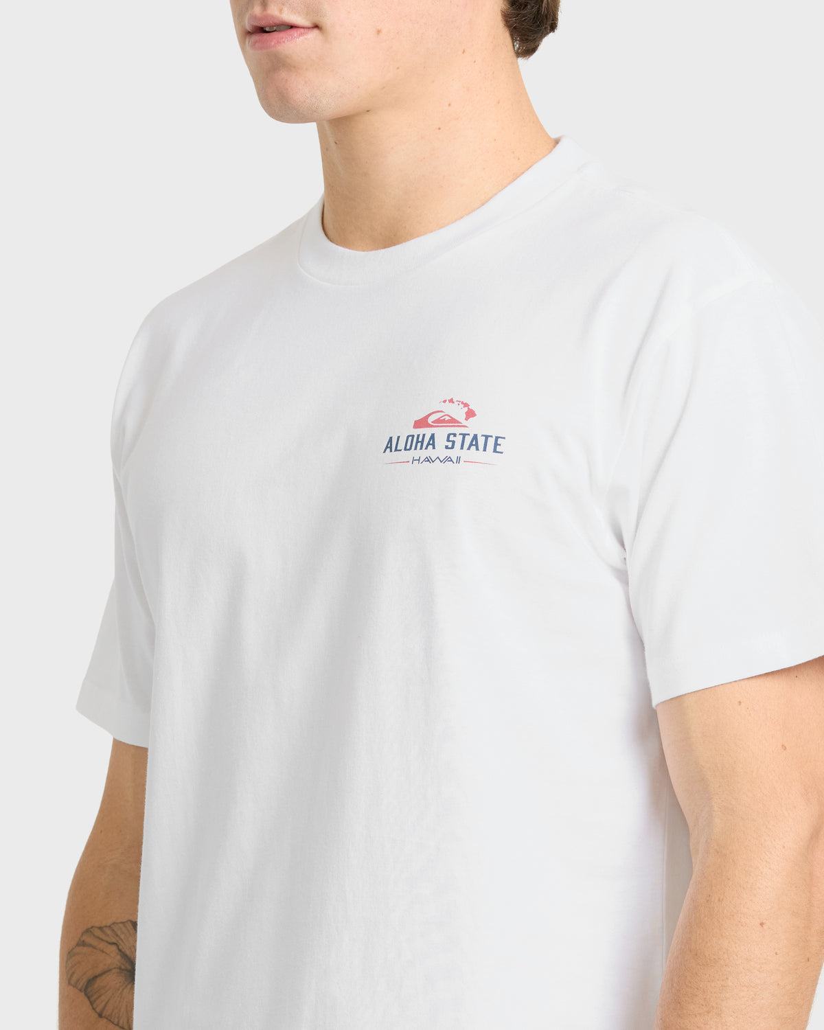 Hawaii-State-Classic-Short-Sleeve-Cotton-T-Shirt-White-5