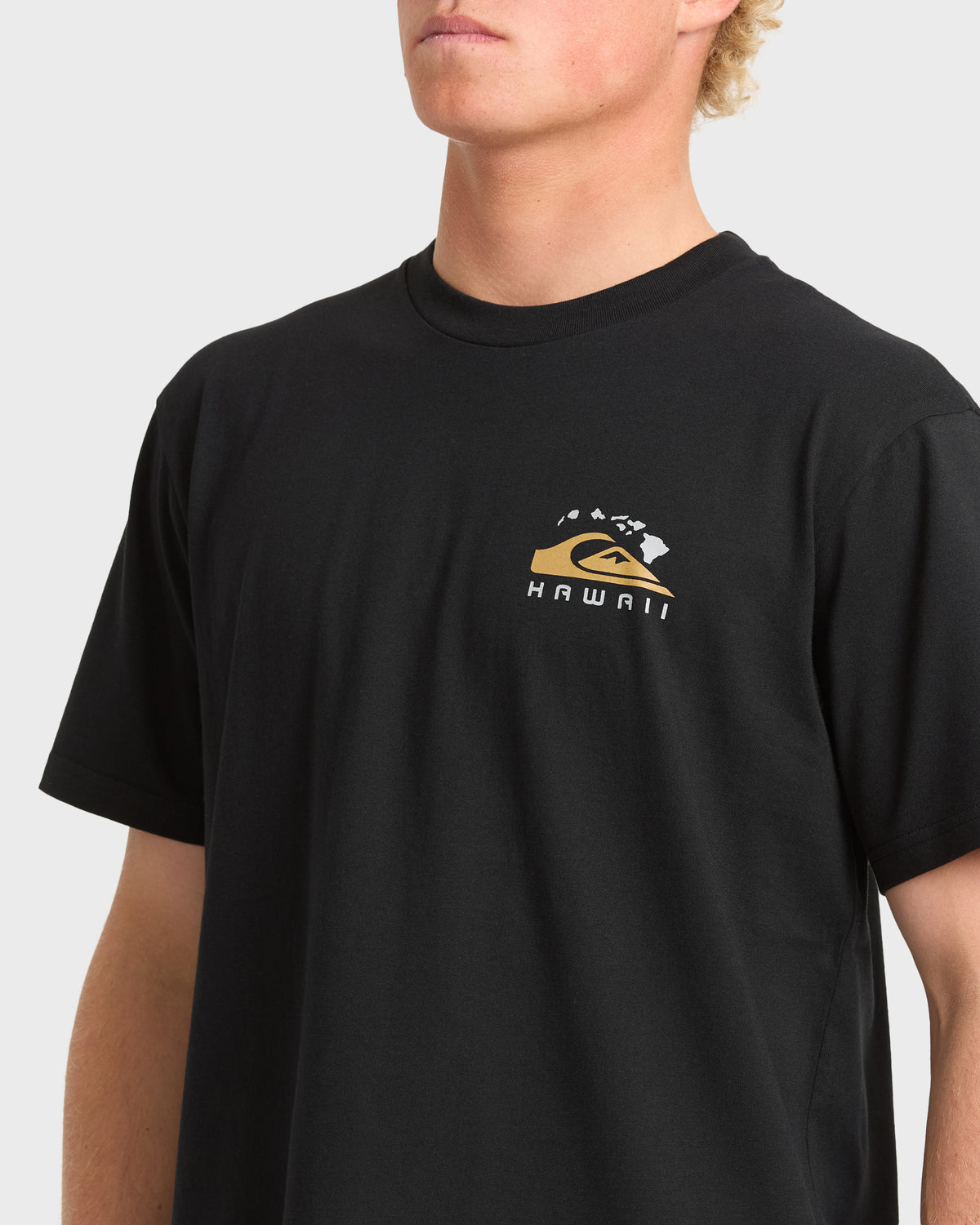 Hawaii-Life-Classic-Short-Sleeve-Cotton-T-Shirt-Black-5