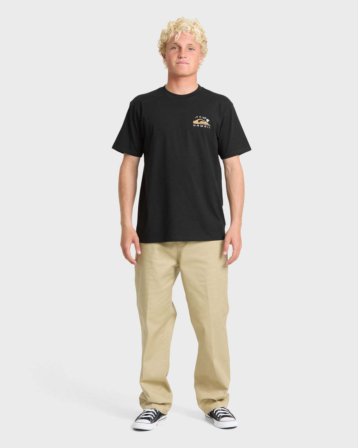 Hawaii-Life-Classic-Short-Sleeve-Cotton-T-Shirt-Black-3