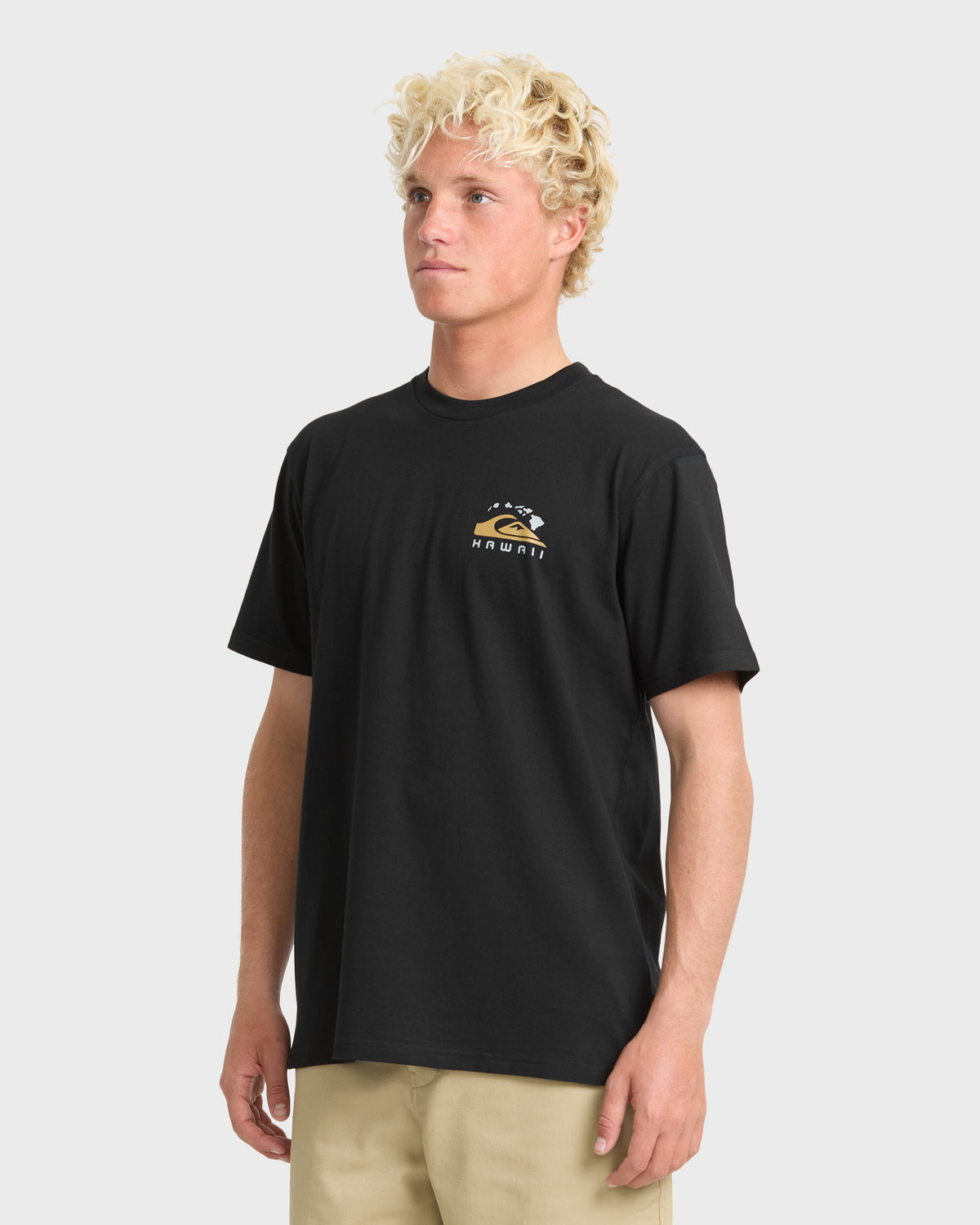 Hawaii-Life-Classic-Short-Sleeve-Cotton-T-Shirt-Black-4