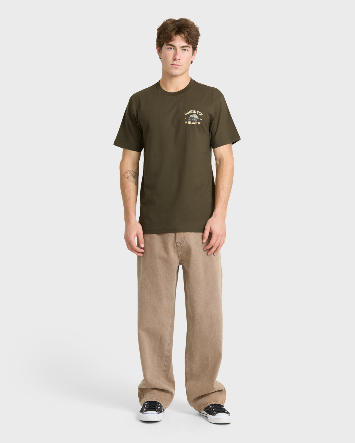 Hawaii-On-The-Hunt-Short-Sleeve-T-Shirt-Grape-Leaf-3