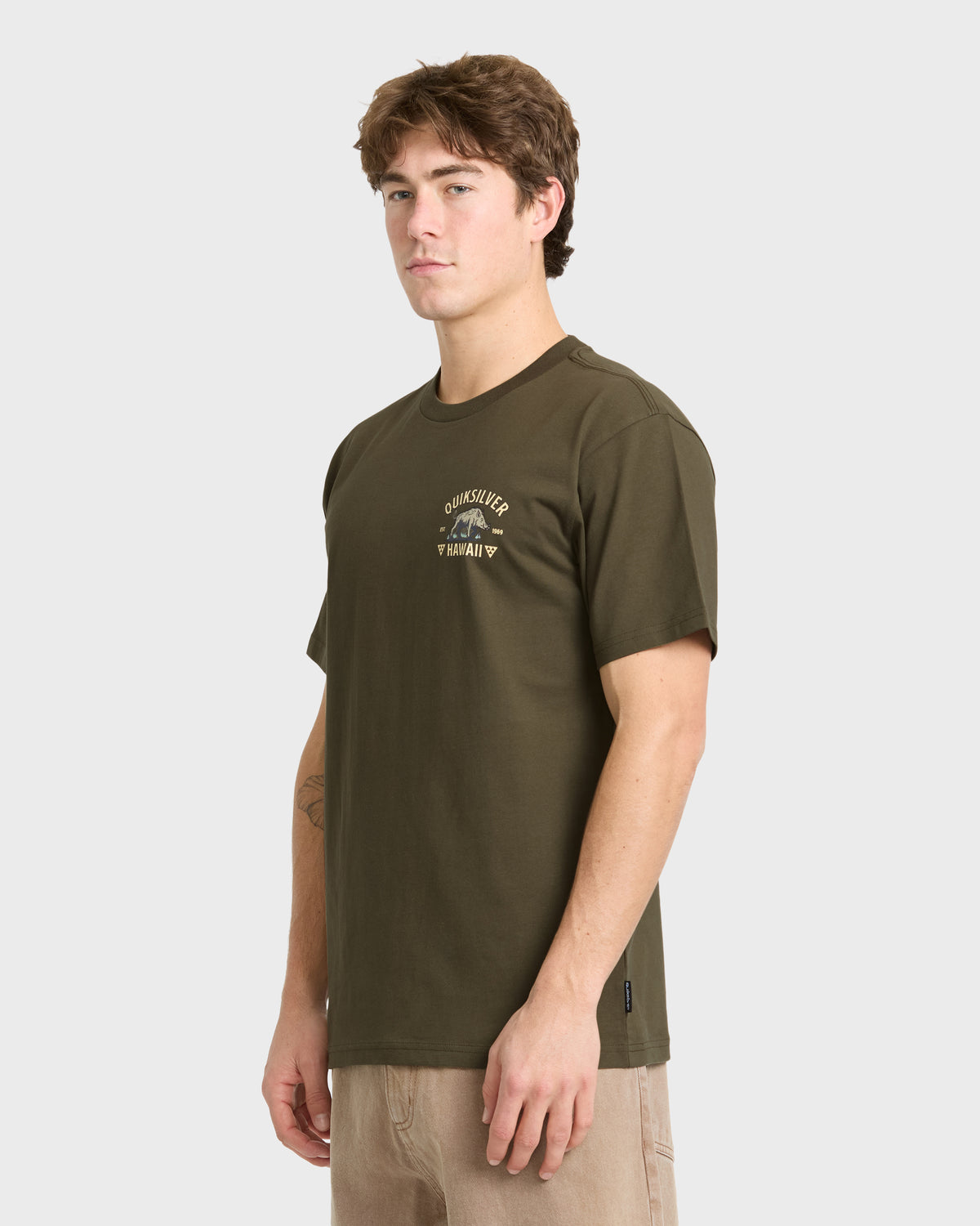 Hawaii-On-The-Hunt-Short-Sleeve-T-Shirt-Grape-Leaf-4