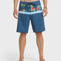 Blockchild 19" Boardshorts - Dark Denim