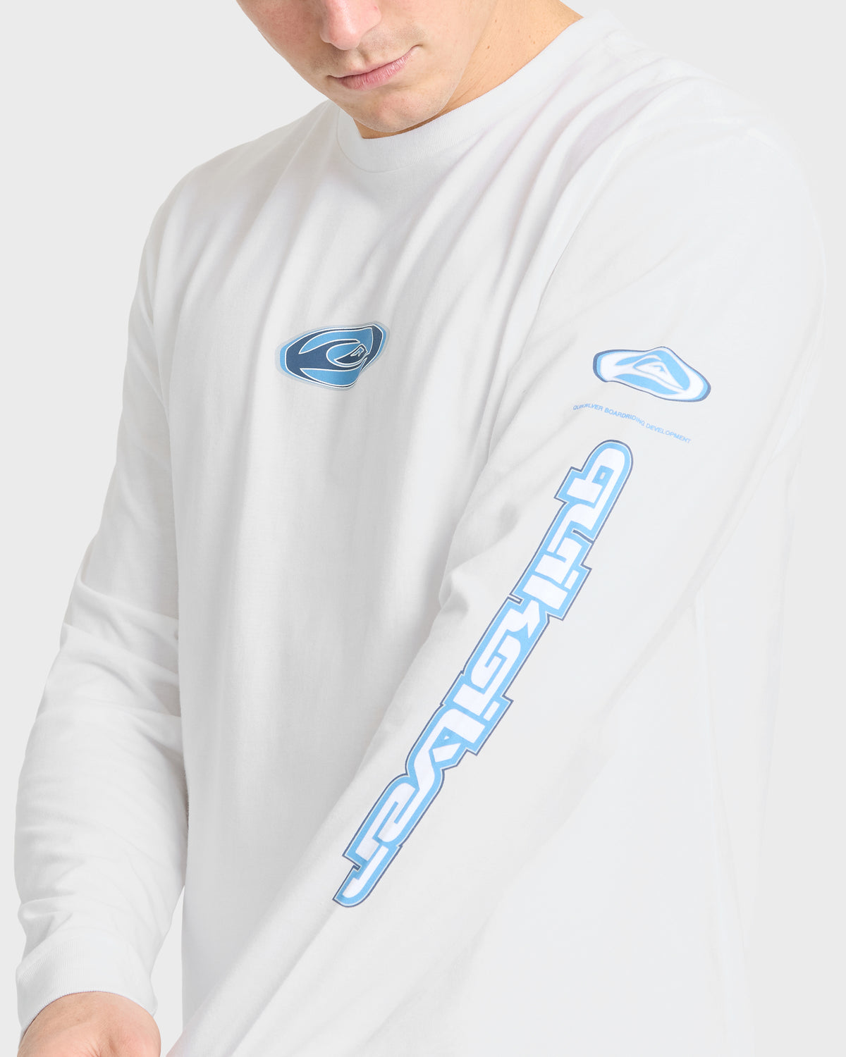 Radiation-Long-Sleeve-Cotton-T-Shirt-White-5