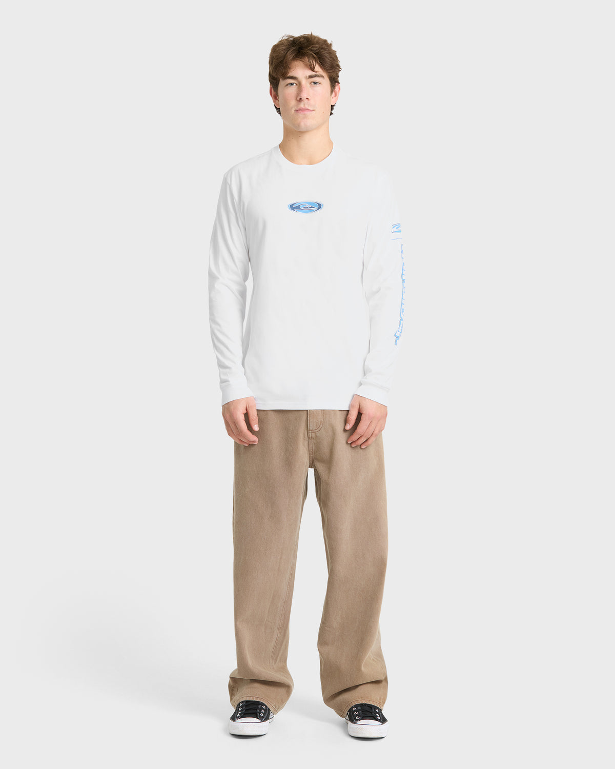 Radiation-Long-Sleeve-Cotton-T-Shirt-White-3