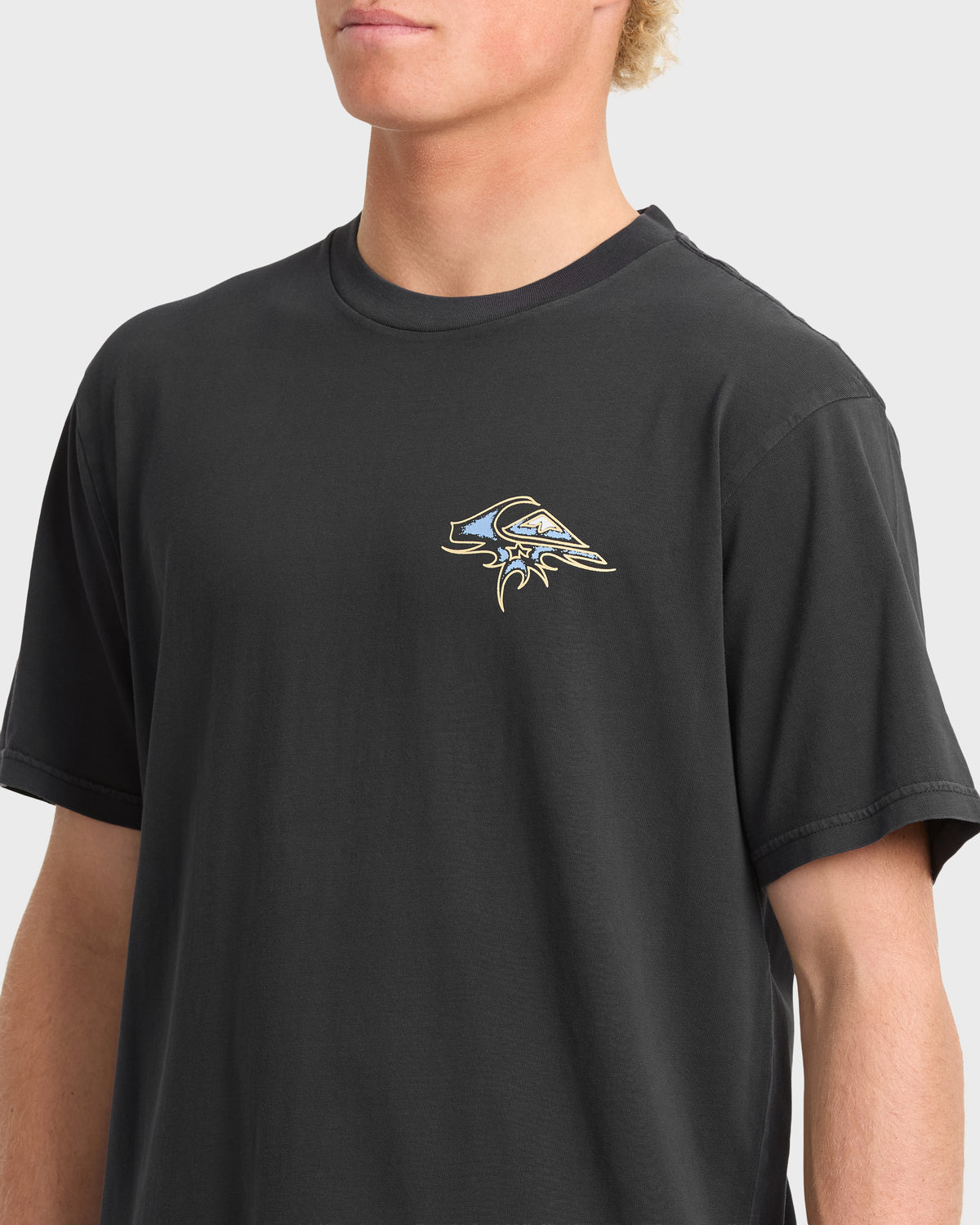 Heritage-Spikes-Pigment-Dye-Short-Sleeve-Cotton-T-Shirt-Phantom-5