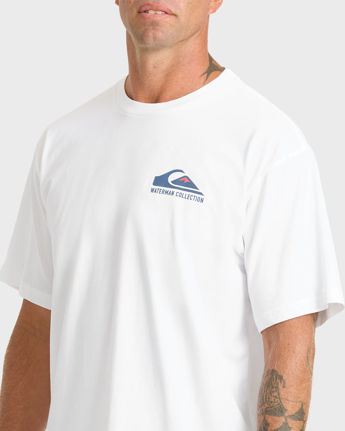 Waterman-Sport-Tropics-Short-Sleeve-T-Shirt-White-5