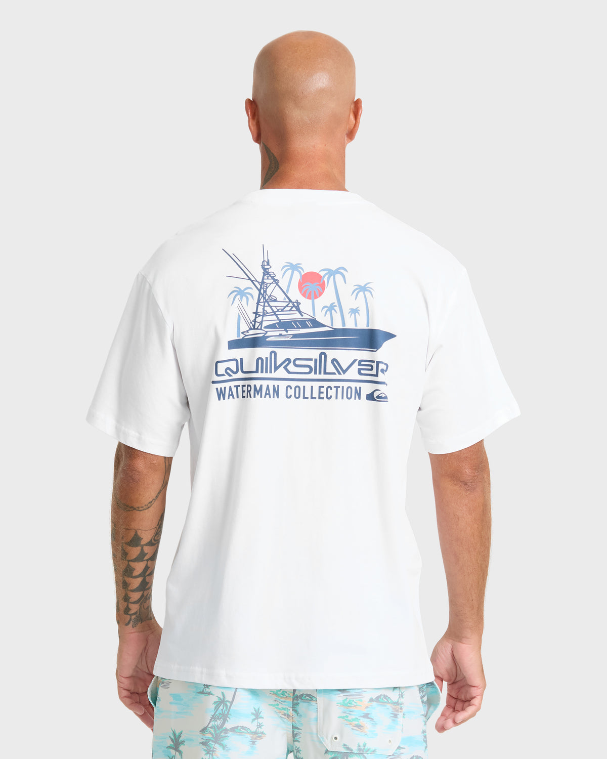 Waterman-Sport-Tropics-Short-Sleeve-T-Shirt-White-2