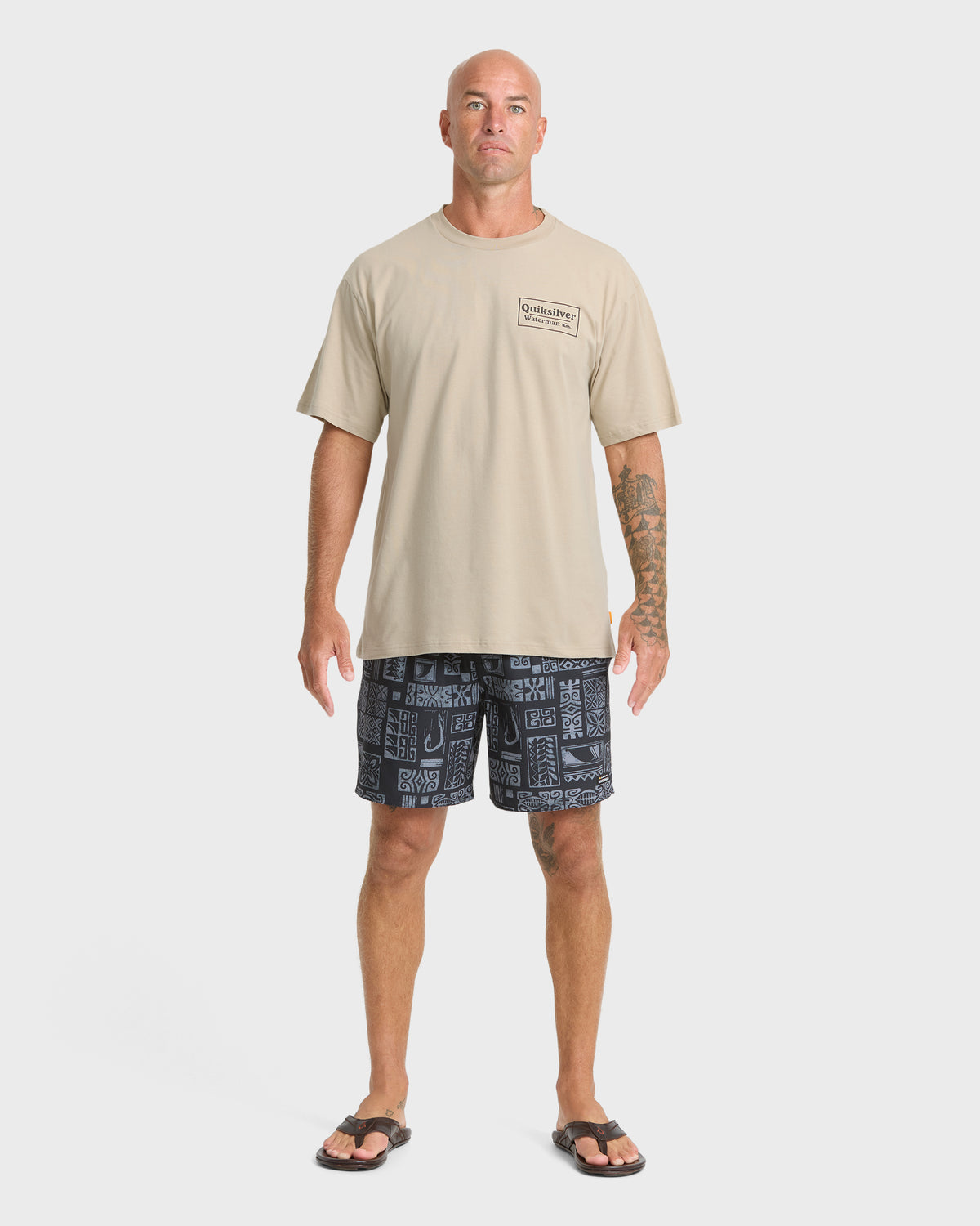 Waterman-Road-Dog-Short-Sleeve-Cotton-T-Shirt-Plaza-Taupe-3