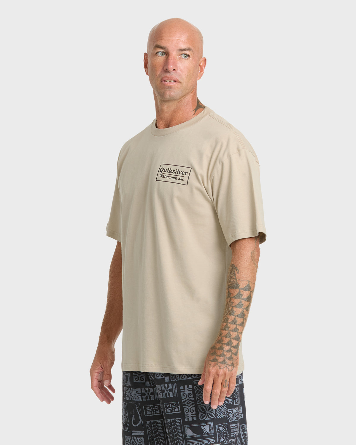 Waterman-Road-Dog-Short-Sleeve-Cotton-T-Shirt-Plaza-Taupe-4