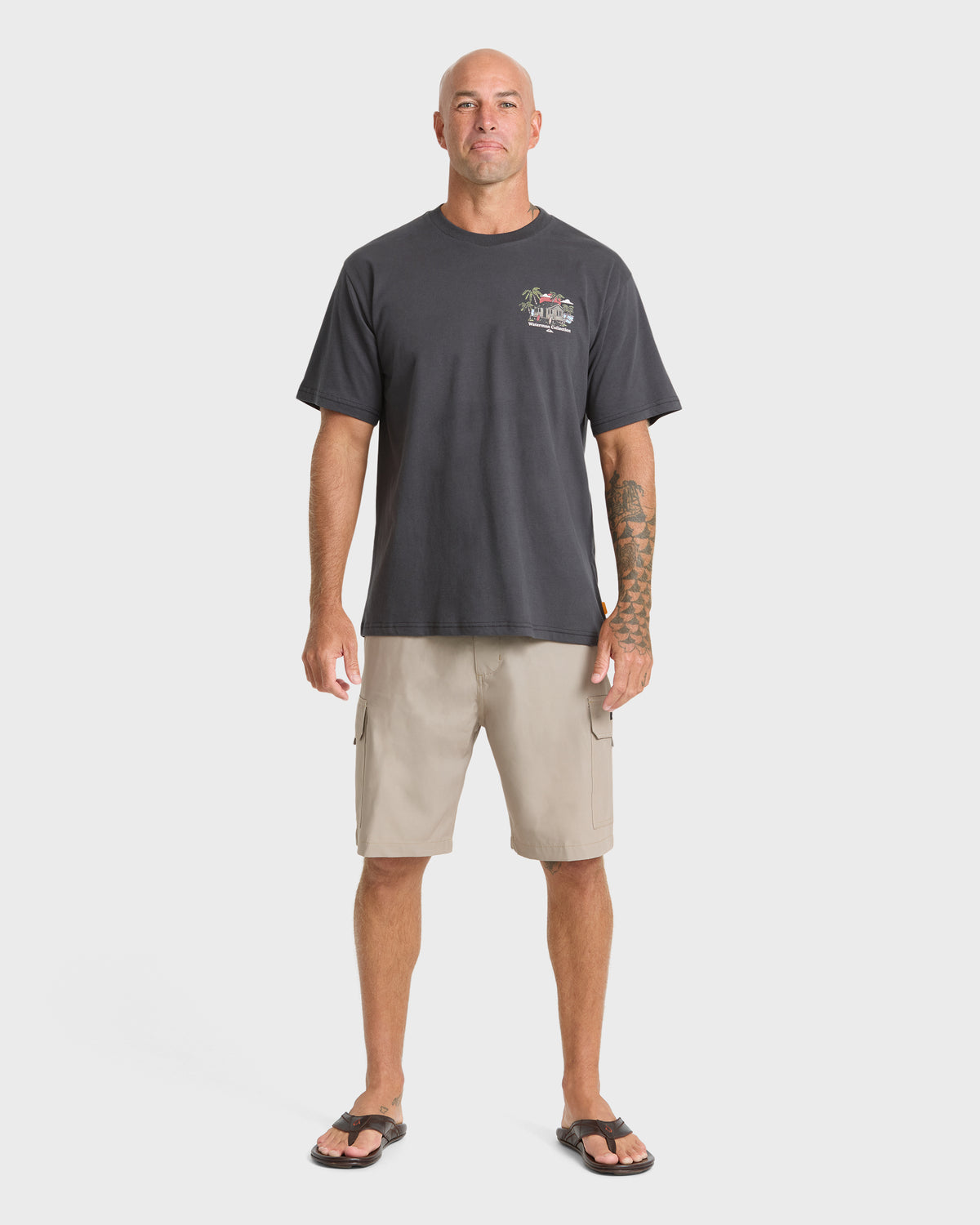 Waterman-Simple-Livin-Short-Sleeve-T-Shirt-Phantom-3